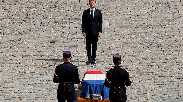 Simone Veil wird im Pariser Panthéon beigesetzt Simone Veil wird im Pariser Panthéon beigesetzt