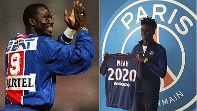 Weah is back in Paris! 17-year-old son signs for PSG on 3-year contract