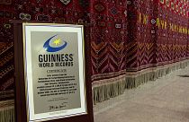 Achgabat et ses tapis dignes des records