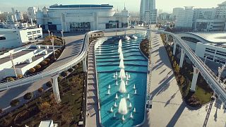 Óriási komplexum épül egy ázsiai olimpiára Türkmenisztánban