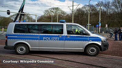 German school evacuated after child brings in bomb