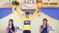 Tour de France: Chris Froome in gelb