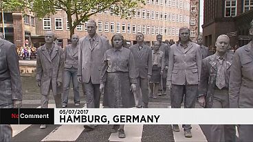 'Zombie March' hits Hamburg ahead of G20 summit