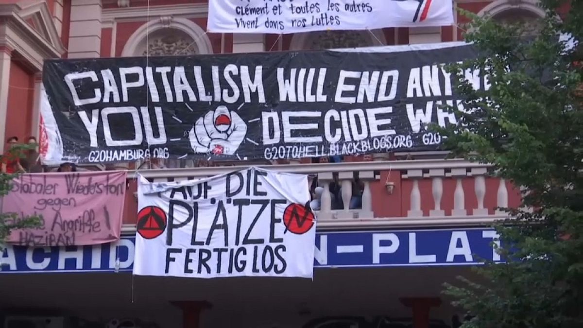 "Welcome to hell" - Hamburg braced for violent G20 protests