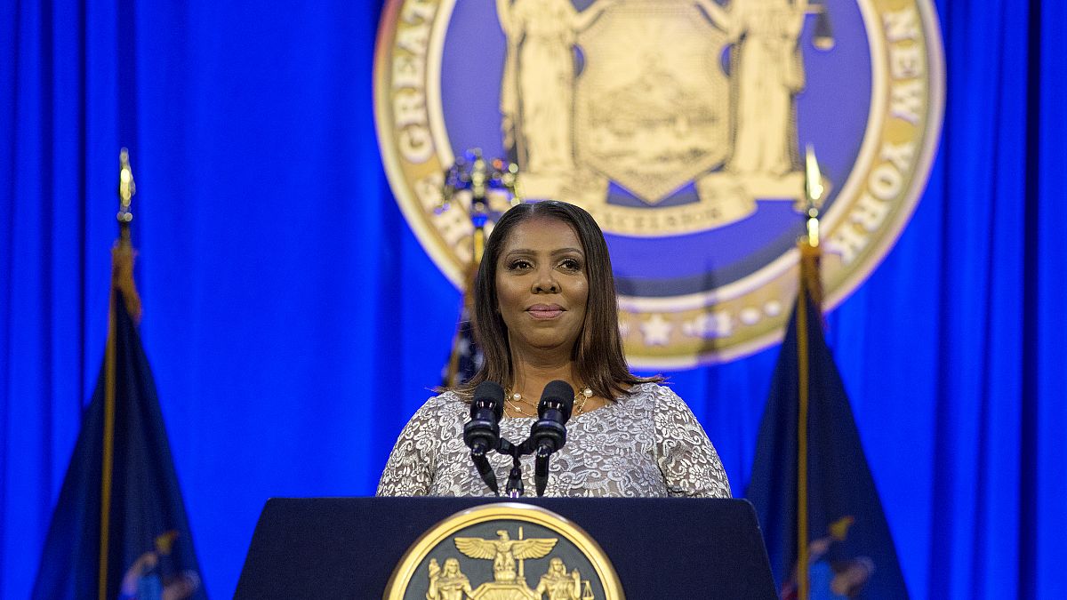 Image: New York State Attorney General Letitia James takes her oath of offi