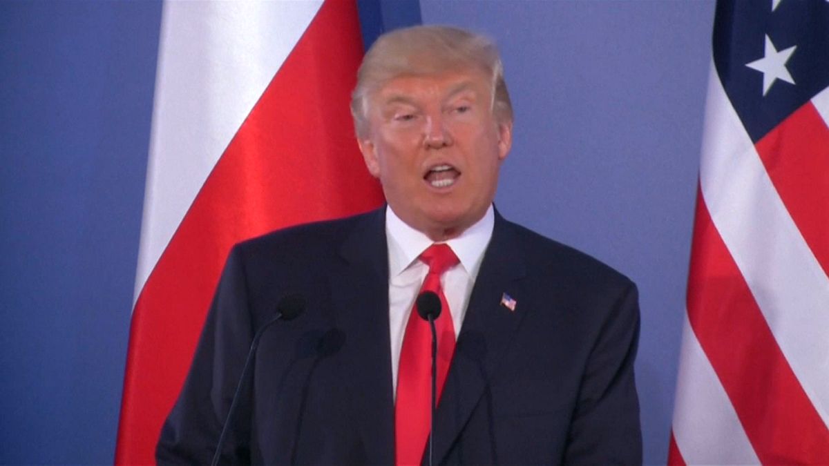 Trump accuses Russia of "destabilising behaviour"
