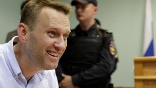Las autoridades rusas ocupan el local de campaña de Navalny