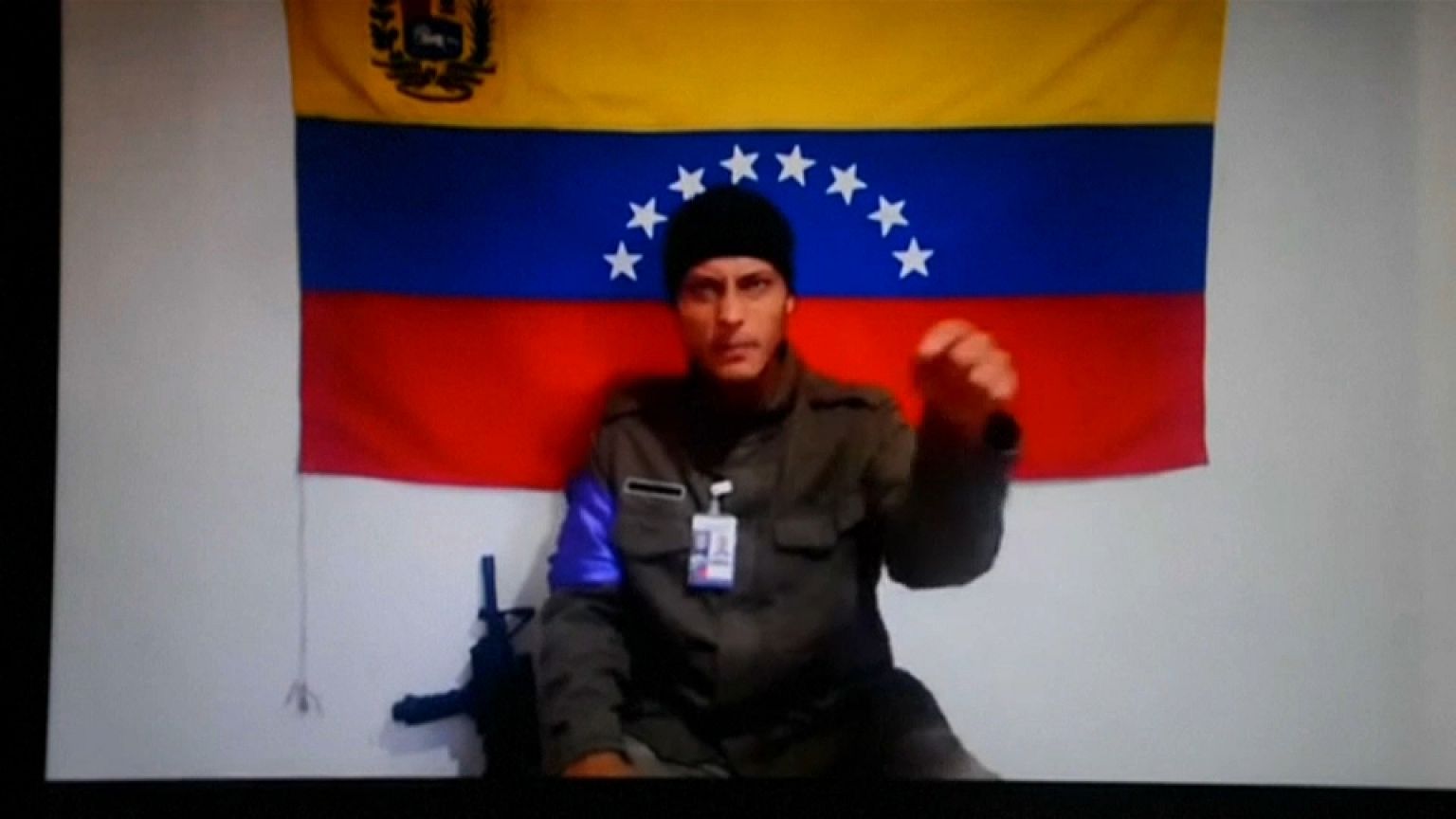 Reaparece Óscar Pérez, el 'Rambo' de Venezuela