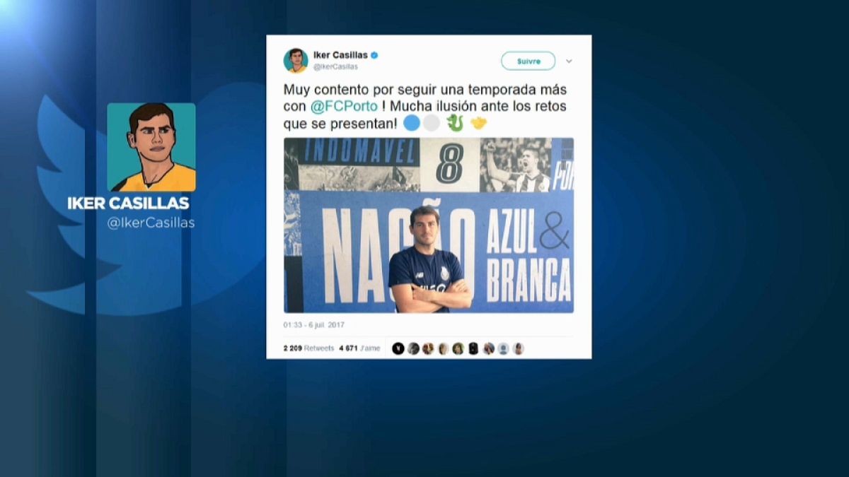 Iker Casillas renueva por una temporada su contrato con el Oporto