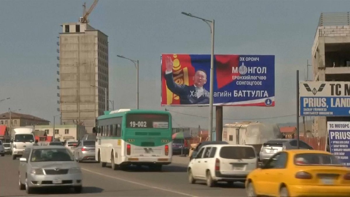No booze today: fed-up Mongolians elect new president