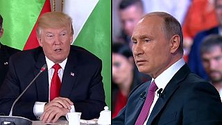 Путин и Трамп: первая встреча