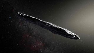 Image: Artist Impression of Asteroid Oumuamua