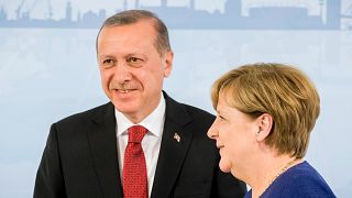 Merkel meets Erdogan, Trump ahead of tense G20 summit