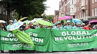 شاهد احتجاجات واسعة ضد انعقاد قمة العشرين في هامبورغ
