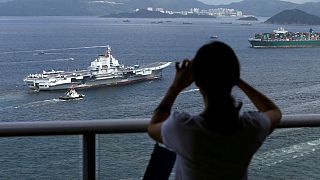 Show of Chinese military might in Hong Kong