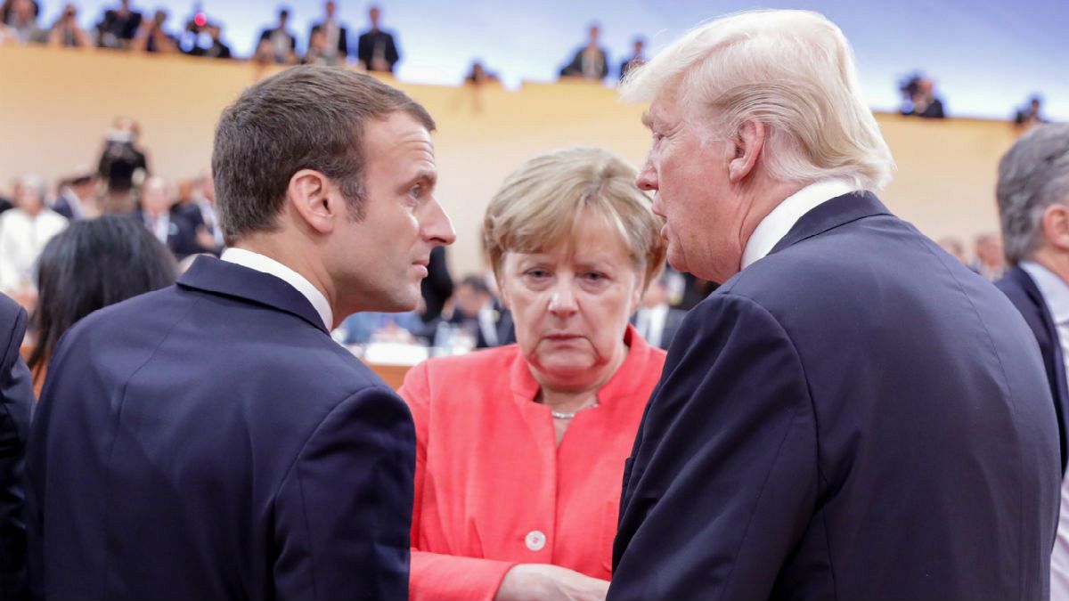 G20: Merkel faz apelo em manhã marcada pelo aperto de mão de Trump a Putin