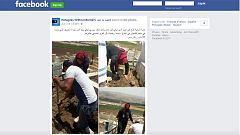 زن لبنانی پیکر کودک پناهجوی سوری را در کنار جسد فرزندش خاک کرد