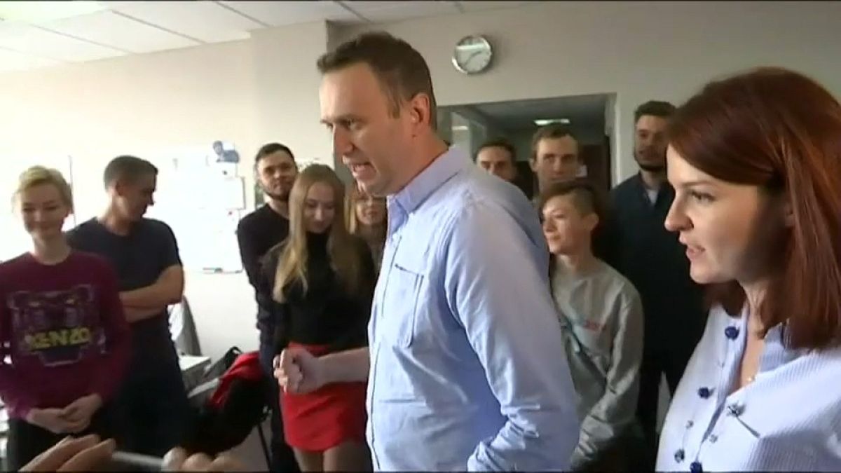 Liberado el opositor ruso Alexei Navalni