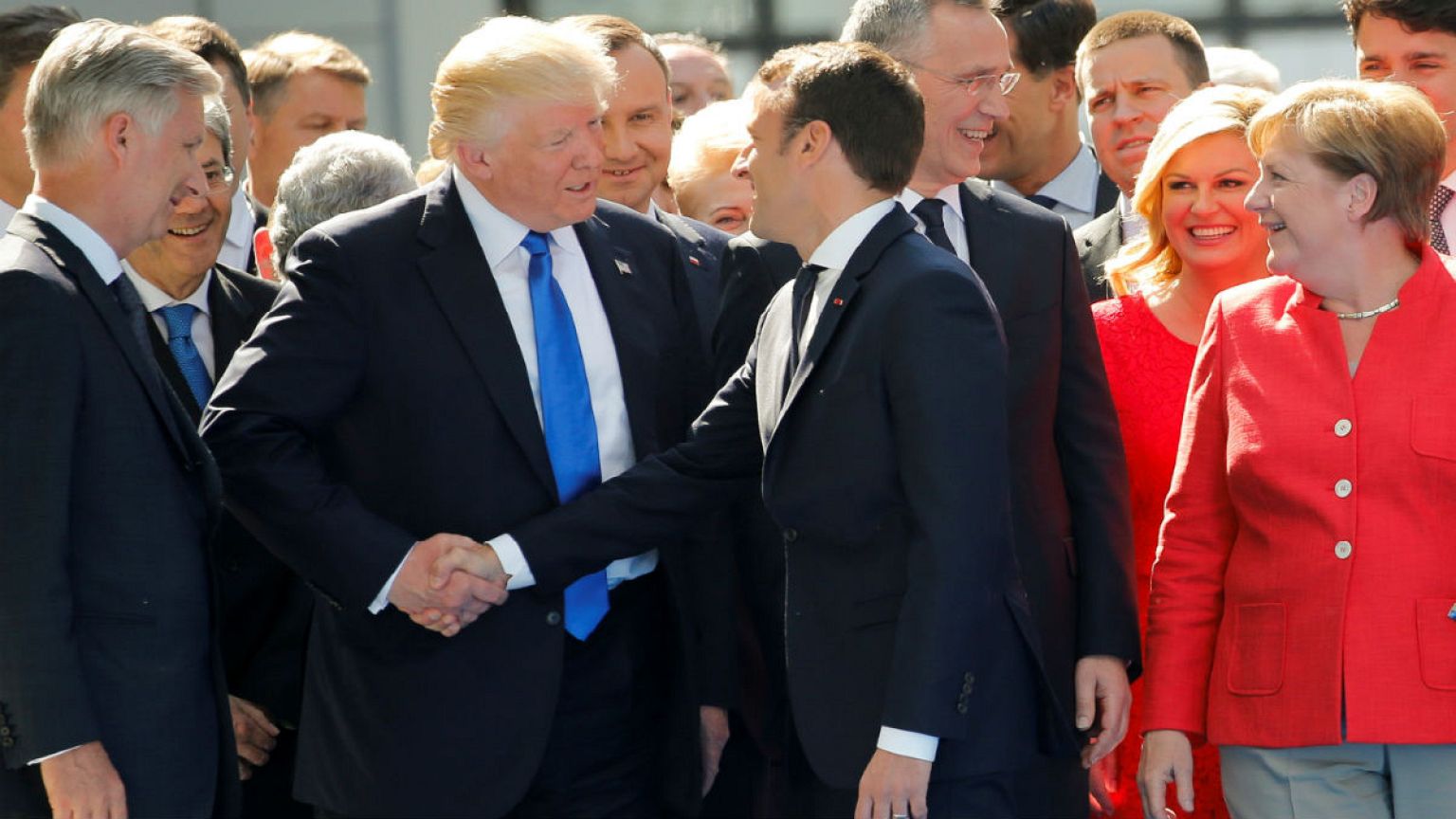 Best-of der Trump'schen Handschläge