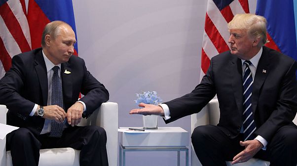 Encontro entre Putin e Trump em Hamburgo Encontro entre Putin e Trump em Hamburgo