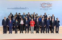 Los líderes del G20 constatan sus divergencias sobre clima y comercio en Hamburgo