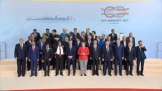 Merkel e as dificeis negociações sobre comércio no G20
