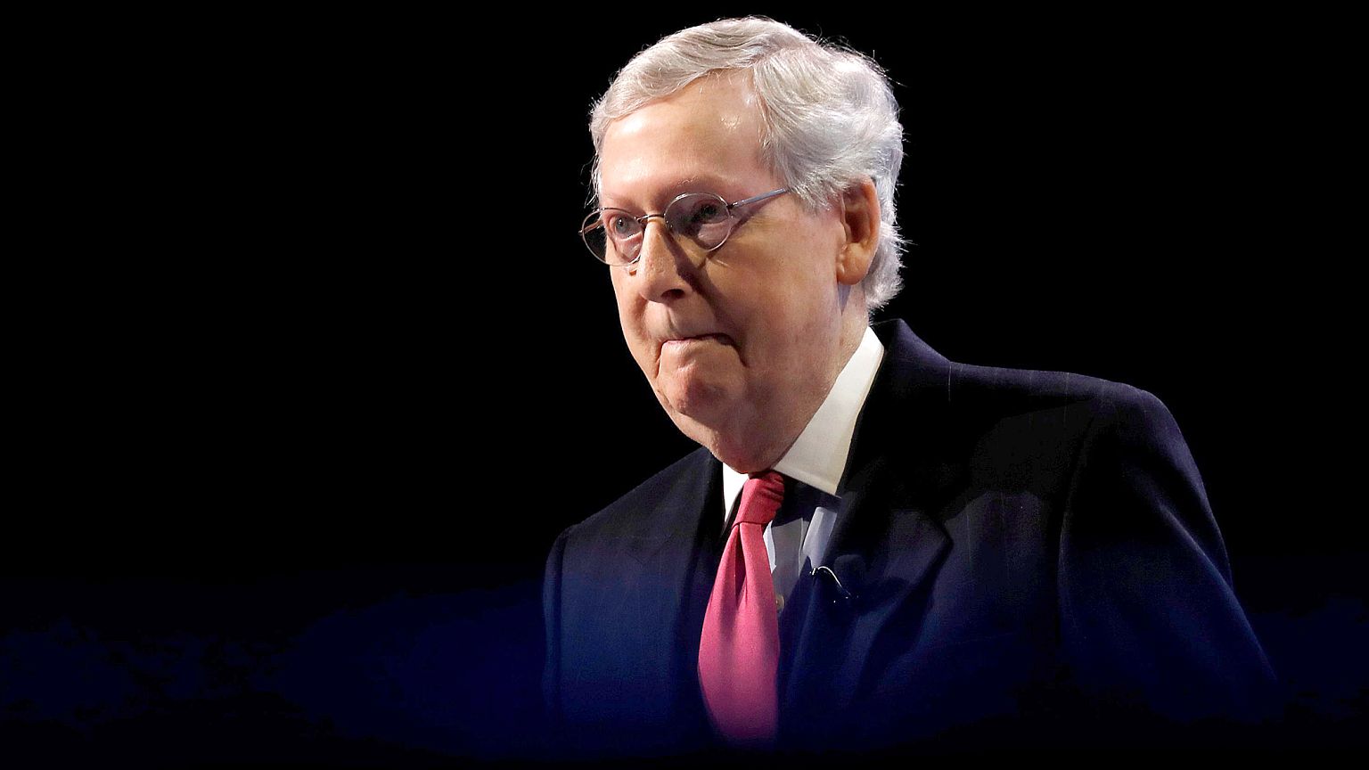 Image: McConnell speaks at AIPAC in Washington