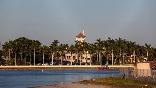 Image:  The Mar-a-Lago estate in West Palm Beach, Florida, on March 22, 201