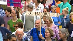 Friedliche Anti-G20-Demos
