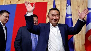 Mongolia's new president, the martial arts star