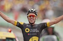 Ο Γάλλος Καλμεζάν νικητής στο 8 ετάπ στο Tour de France