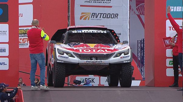Sebastian Loeb sets marker in Silk Way starter Sebastian Loeb sets marker in Silk Way starter