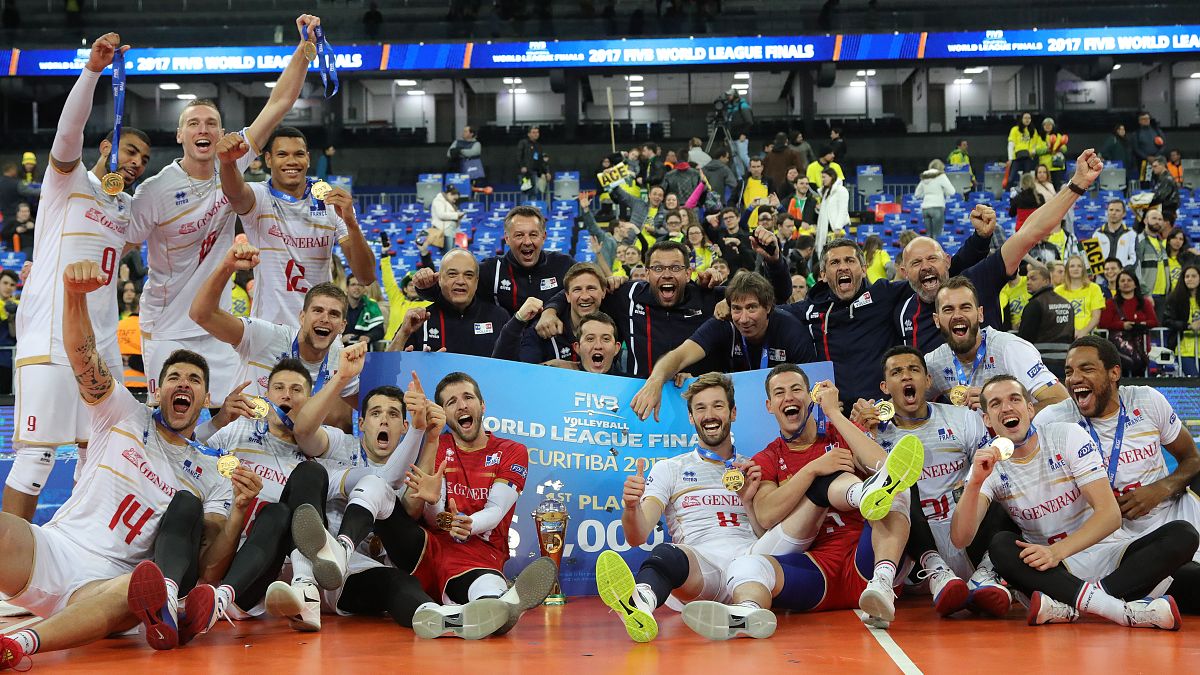 França bate Brasil e ganha Liga Mundial de voleibol