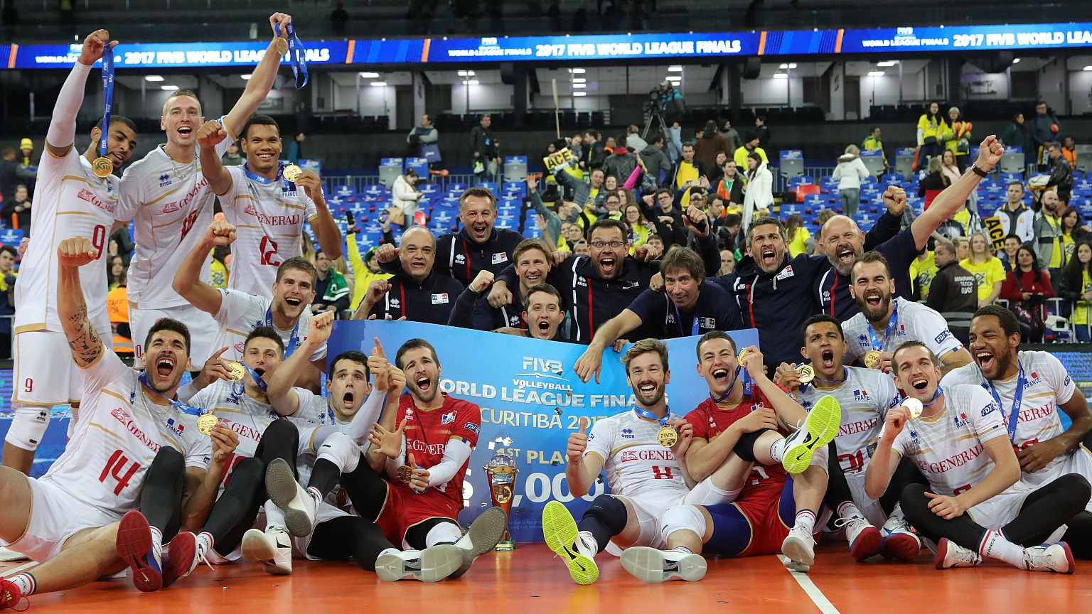 Volley-Ball : la France remporte la deuxième Ligue Mondiale de son histoire