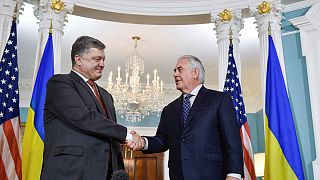 ABD Dışişleri Bakanı Tillerson Ukrayna'da
