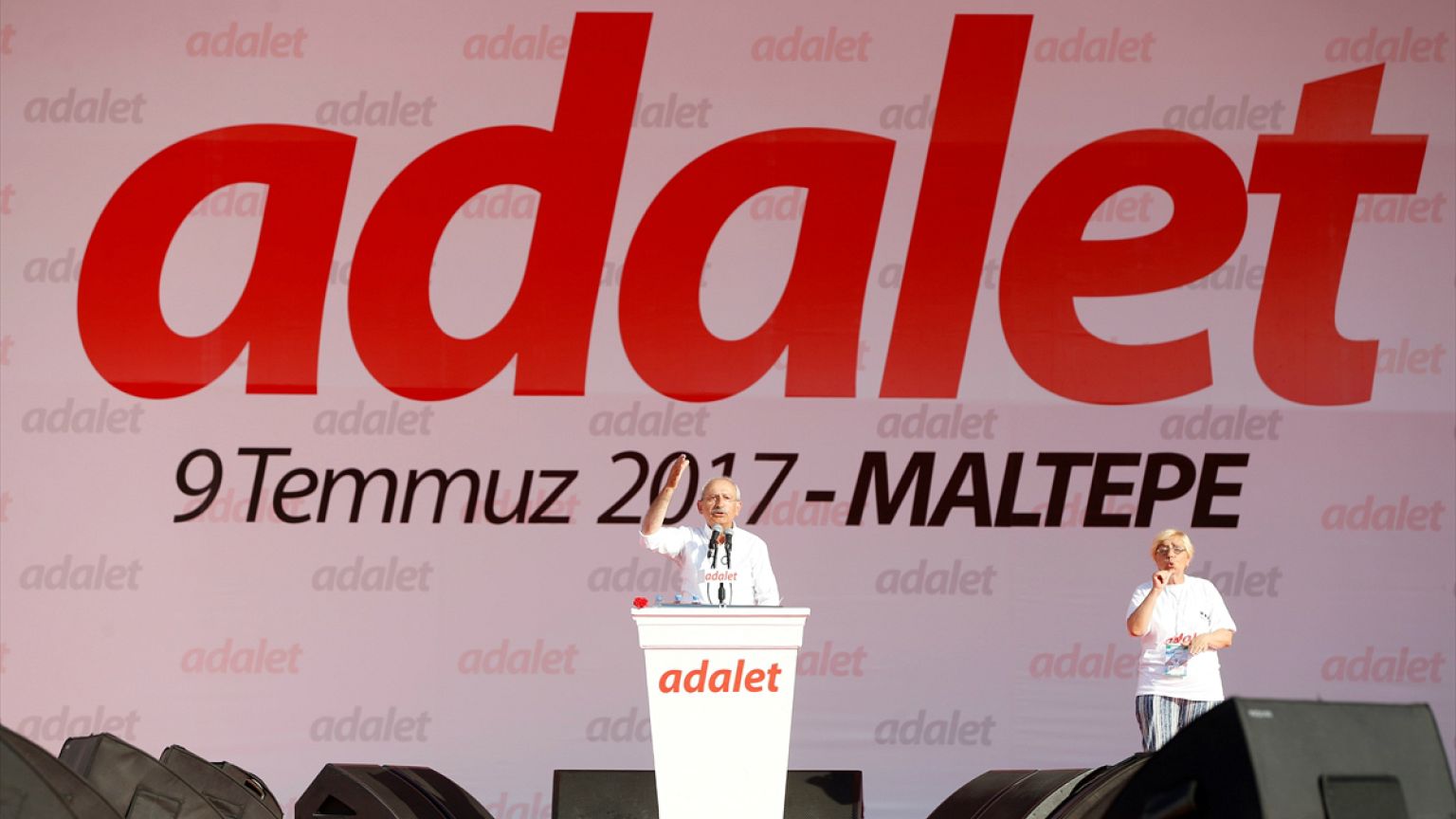 Maltepe'den 'Hak, hukuk ve adalet' sesleri yükseldi