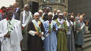 La marche des imams d'Europe contre le terrorisme