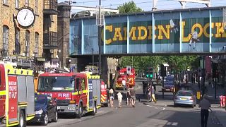 Fire hits London's Camden Market - again