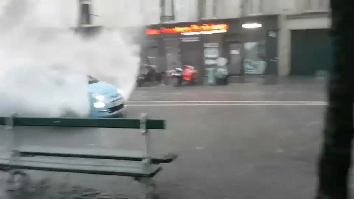 Rekordregenfälle in Paris