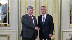NATO-Generalsekretär Jens Stoltenberg in Kiew