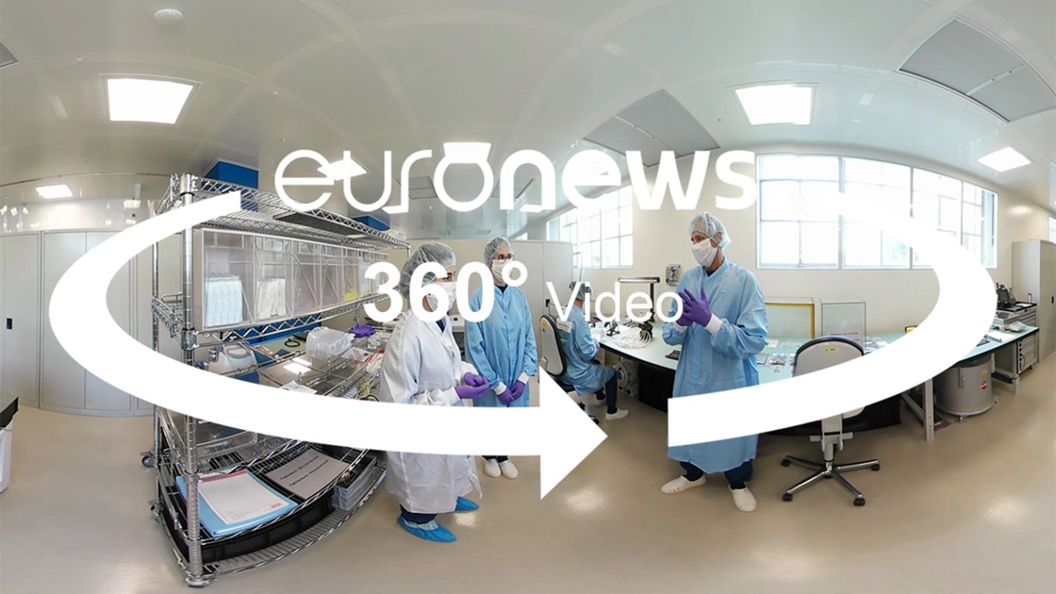 360 video: Discover one of the cleanest cleanrooms in Europe