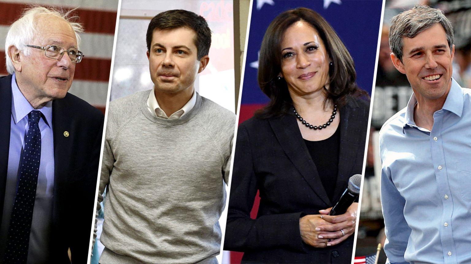 Cash dash divides Democrats' top tier from the pack