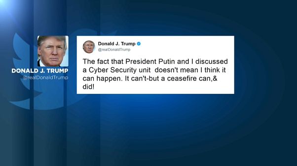 Trump: "una unidad de ciberseguridad con Rusia no puede existir" Trump: "una unidad de ciberseguridad con Rusia no puede existir"