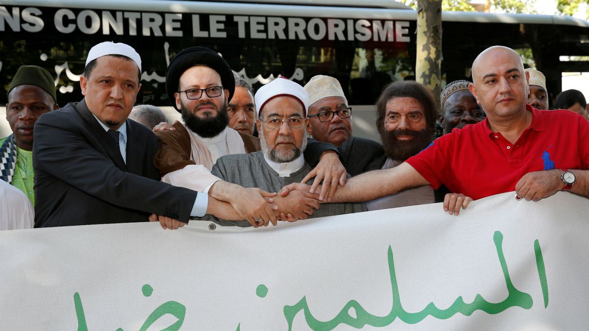 Bruxelas acolheu marcha de religiosos muçulmanos contra o terrorismo