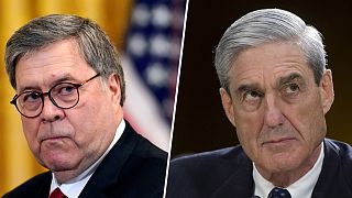 Image: William Barr, Robert Mueller