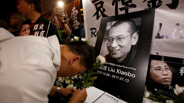Trauer um Liu Xiaobo Trauer um Liu Xiaobo