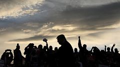 Image: U.S. President Trump rallies with supporters at Missoula Internation