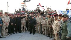 نخست وزیرعراق بیانیه آزادی کامل موصل را قرائت کرد