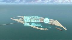 Israel unveils plans for artificial island off Gaza