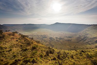 Queen Elizabeth National Park is located in southwestern Uganda.